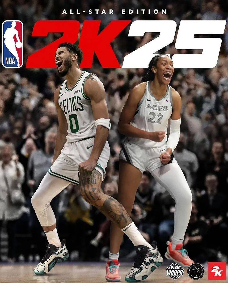 NBA:塔图姆登上《NBA2K25》封面NBA！第三代签名鞋曝光！